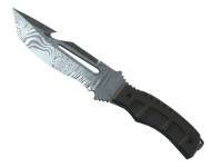 ★ Survival Knife Damascus Steel